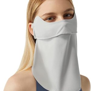 Neck Gaiter Face Scarf Cover Sun Protection Balaclava Cloth Bandanas with Ear Loops 19SSF018