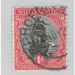 South Africa 24b Ship Drommedaris Used 1 (BP95537)