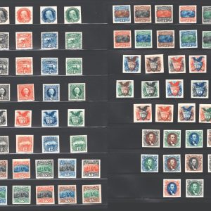 US #123Tc-132Tc Atlanta Trial Color Proofs on Card VF+ LOT #94090-3* | United States, Back of Book (Other) - Proofs & Essays - Proofs - Trial Color S...