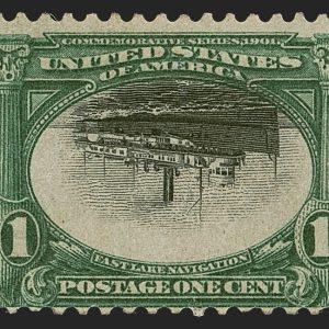 US Stamps #294A Inverted Center Mint OG H APS Cert LOT #97012* | United States, General Issue Stamp